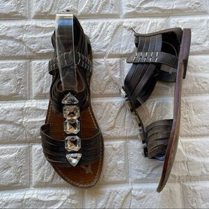 Sam Edelman Galina Gladiator Flat Sandals size 8.5